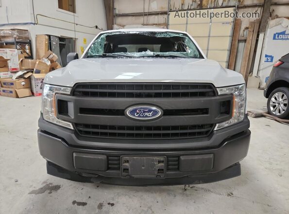 1FTEX1CB0JKF29524 2018 FORD F150 White Widok deski rozdzielczej