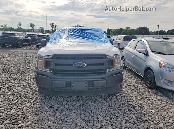 1FTEX1CB0JKF29524 2018 FORD F150 White Widok z przodu