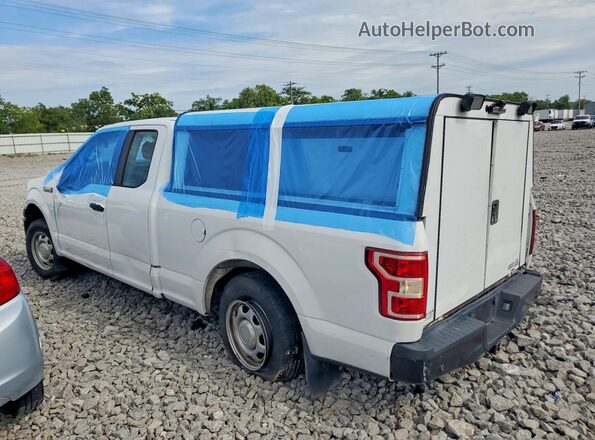 1FTEX1CB0JKF29524 2018 FORD F150 White Tył lewy