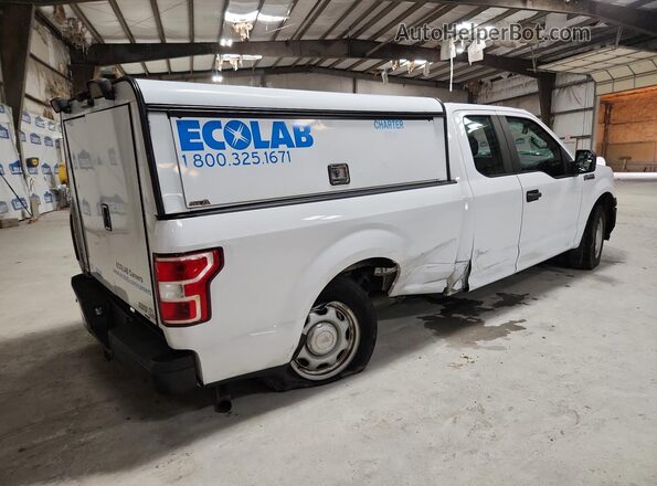 1FTEX1CB0JKF29524 2018 FORD F150 White 