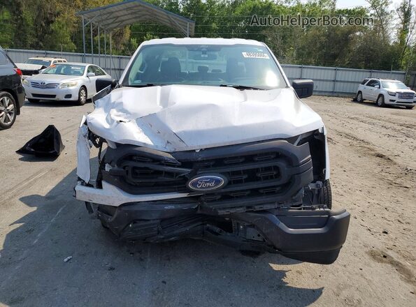 1FTEX1CB0MKD85137 2021 FORD F150 White Դիմացի տեսք
