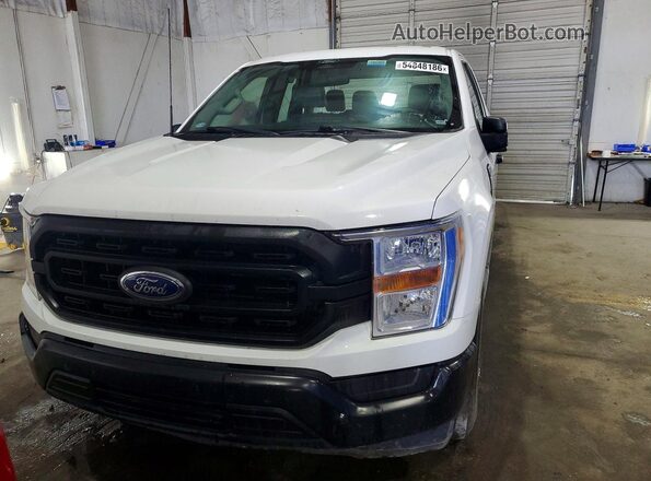 1FTEX1CB0NKE65457 2022 FORD F150 White Vista frontal