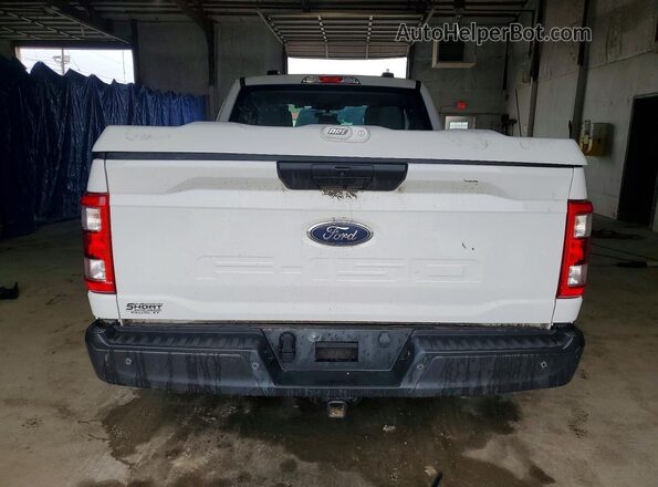 1FTEX1CB0NKE65457 2022 FORD F150 White Vista trasera