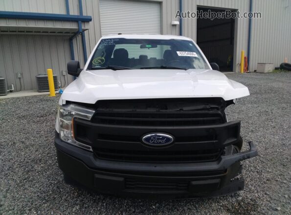 1FTEX1CB1JKF29743 2018 FORD F150 White წინა ხედი