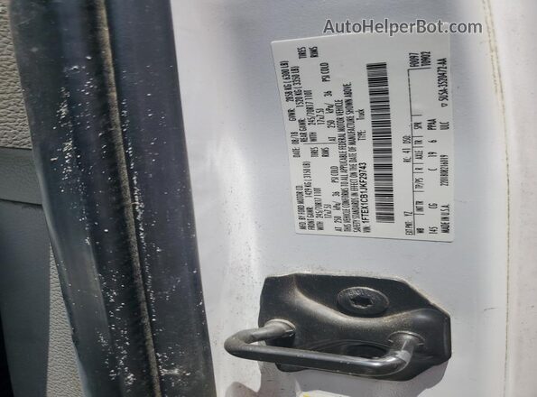 1FTEX1CB1JKF29743 2018 FORD F150 White ძრავის განყოფილების ხედი