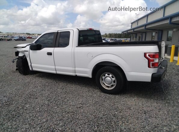 1FTEX1CB1JKF29743 2018 FORD F150 White უკანა მარცხენა
