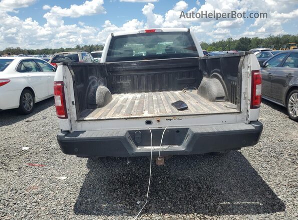 1FTEX1CB1JKF29743 2018 FORD F150 White უკანა ხედი