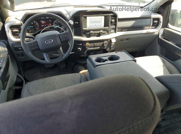 1FTEX1CB1MKE62923 2021 FORD F150 Blue Vista del salpicadero