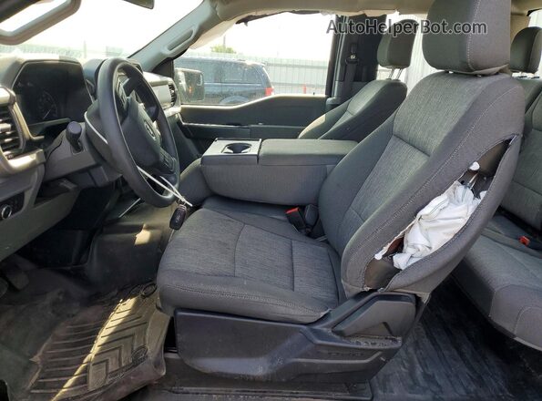 1FTEX1CB1MKE62923 2021 FORD F150 Blue Vista interior delantera