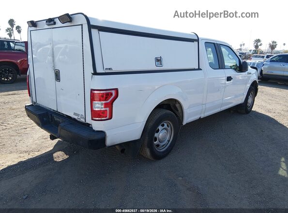 1FTEX1CB2JKF29749 2018 FORD F150 White Задня права чверть