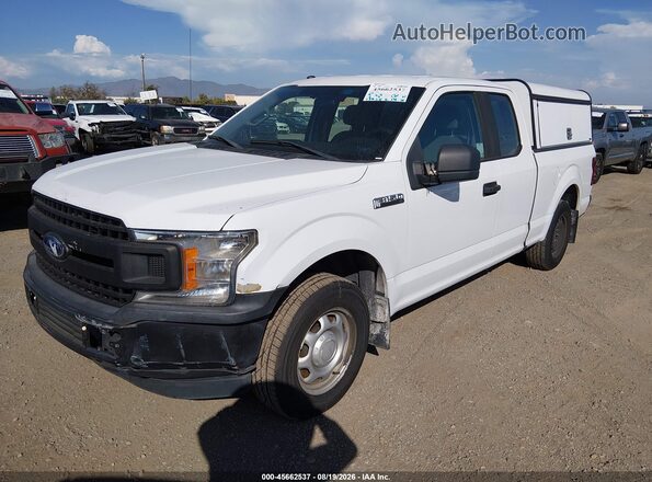 1FTEX1CB2JKF29749 2018 FORD F150 White Передня ліва чверть