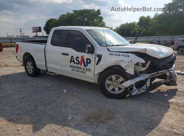 1FTEX1CB2MKE66673 2021 FORD F150 White Առջևի աջ