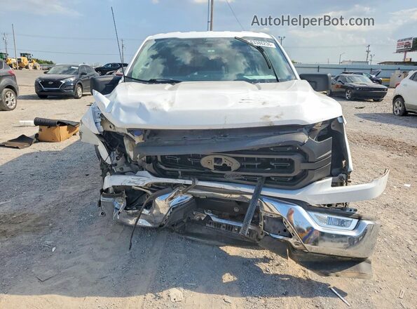 1FTEX1CB2MKE66673 2021 FORD F150 White Դիմացի տեսք