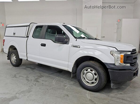 1FTEX1CB3JKE81792 2018 FORD F150 Белый Передняя правая четверть
