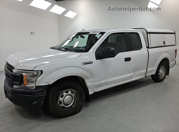 1FTEX1CB3JKE81792 2018 FORD F150 Белый Вид наклейки с VIN-кодом