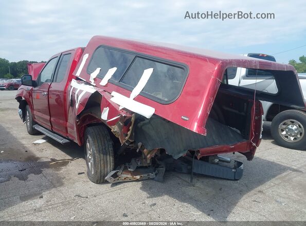 1FTEX1CB3KKC47234 2019 FORD F150 Red Հետևի ձախ