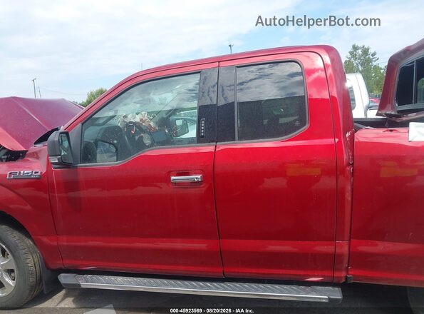 1FTEX1CB3KKC47234 2019 FORD F150 Red Սալոնի 360 աստիճան տեսք
