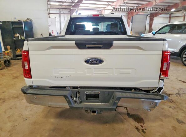 1FTEX1CB4MKD72746 2021 FORD F150 Белый Вид сзади