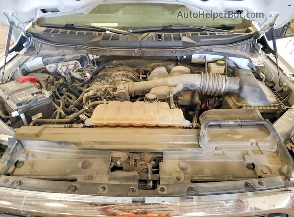 1FTEX1CB4MKD72746 2021 FORD F150 Белый Вид задней части салона
