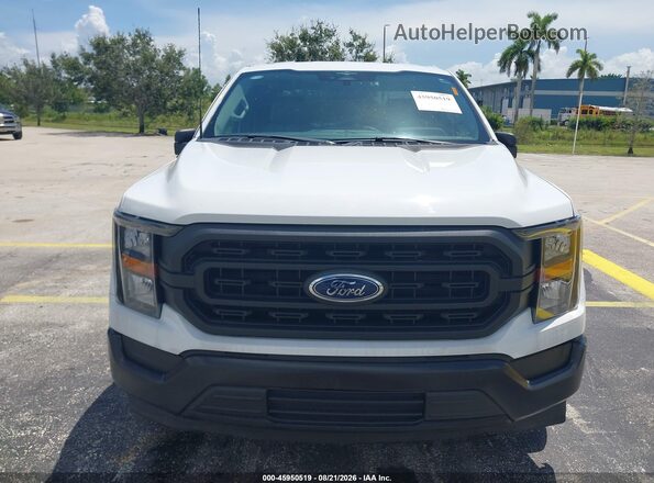 1FTEX1CB4PKD09053 2023 FORD F150 White წინა ხედი