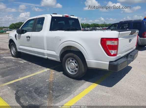 1FTEX1CB4PKD09053 2023 FORD F150 White უკანა მარცხენა