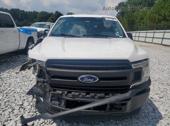 1FTEX1CB5JKF06031 2018 FORD F150 White Front view