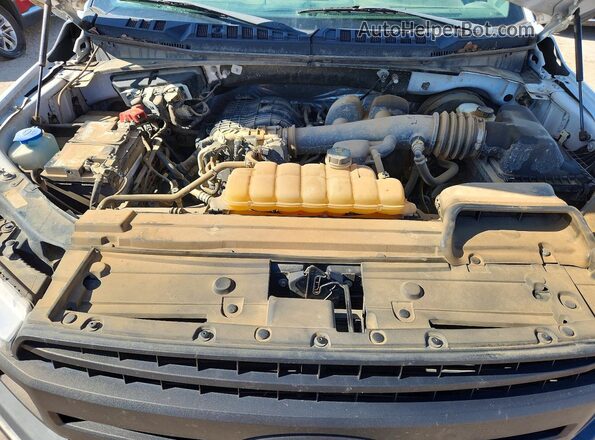 1FTEX1CB5LFC23947 2020 FORD F150 White Вид задньої частини салону