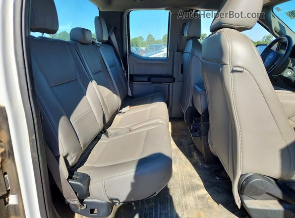 1FTEX1CB5LFC23947 2020 FORD F150 White Вид задніх сидінь