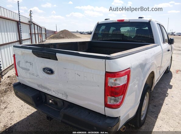 1FTEX1CB5NKD33813 2022 FORD F150 White Tył prawy