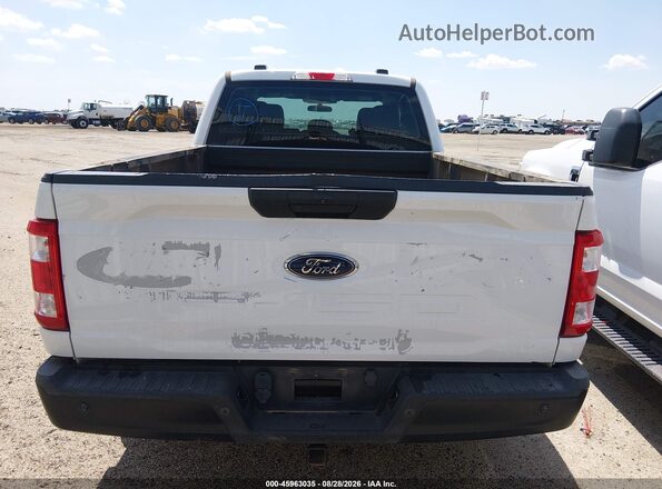 1FTEX1CB5NKD33813 2022 FORD F150 White 
