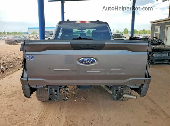 1FTEX1CB5NKD50000 2022 FORD F150 Gray Հետևի տեսք