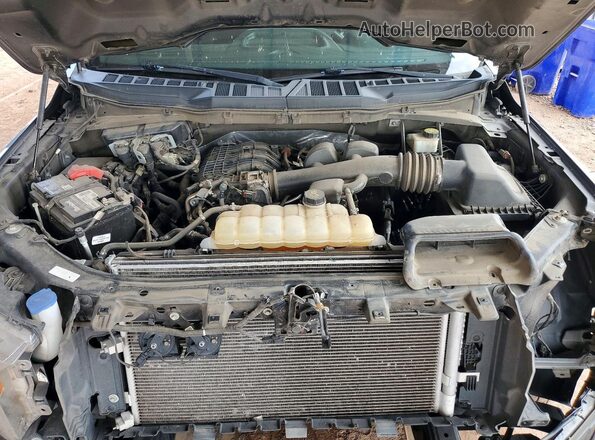 1FTEX1CB5NKD50000 2022 FORD F150 Gray Սալոնի հետևի տեսք