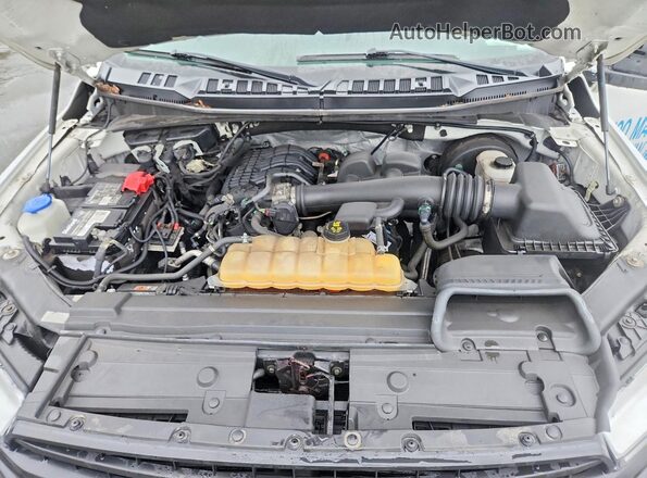 1FTEX1CB6JKD59380 2018 FORD F150 White Սալոնի հետևի տեսք