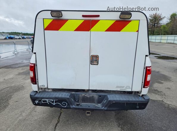 1FTEX1CB6JKD59380 2018 FORD F150 White Հետևի տեսք