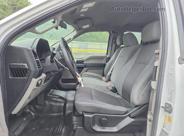1FTEX1CB6JKD59380 2018 FORD F150 White Սալոնի դիմացի տեսք
