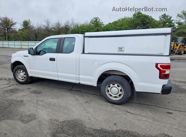 1FTEX1CB6JKD59380 2018 FORD F150 White Հետևի ձախ