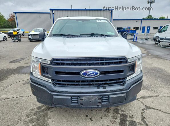 1FTEX1CB6JKD59380 2018 FORD F150 White Դիմացի տեսք