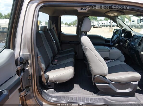 1FTEX1CB6LKD68406 2020 FORD F150 Gray VIN կոդի պիտակի տեսք