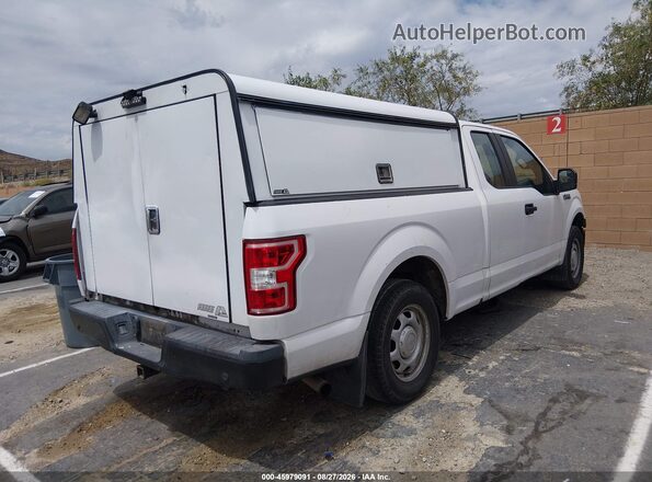 1FTEX1CB7JKF29780 2018 FORD F150 White Trasero derecho