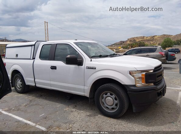 1FTEX1CB7JKF29780 2018 FORD F150 White Vista interior trasera