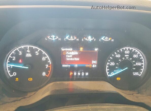 1FTEX1CB7NKF25976 2022 FORD F150 White Սարքավորումների վահանակի տեսք