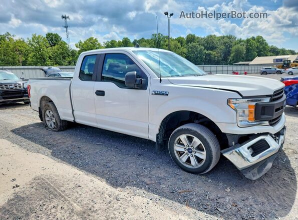 1FTEX1CB8LKF57011 2020 FORD F150 White Vista interior delantera
