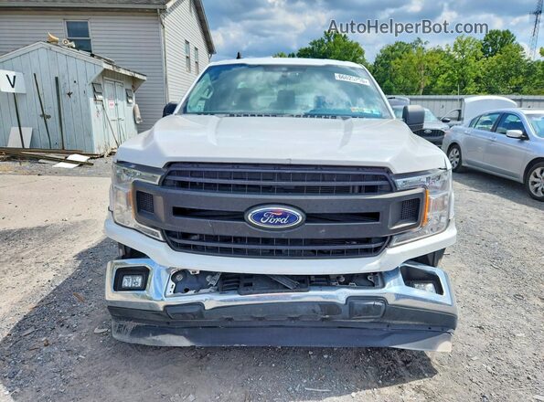 1FTEX1CB8LKF57011 2020 FORD F150 White Vista de los asientos traseros