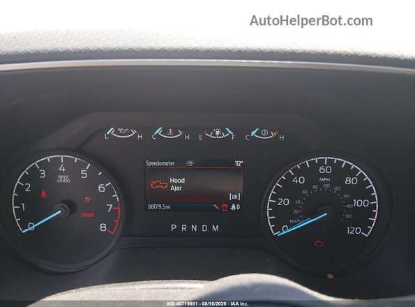 1FTEX1CB8NKE98447 2022 FORD F150 White Հետևի նստատեղերի տեսք