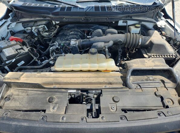 1FTEX1CB8PKE17949 2023 FORD F150 White უკანა სალონის ხედი