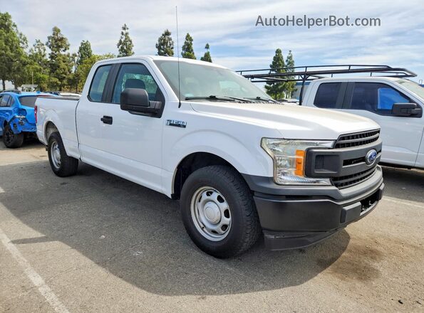 1FTEX1CB9KKD13334 2019 FORD F150 White წინა მარჯვენა