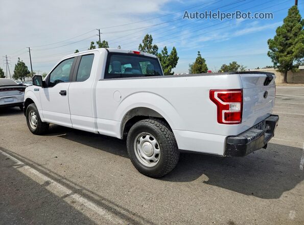 1FTEX1CB9KKD13334 2019 FORD F150 White უკანა მარცხენა