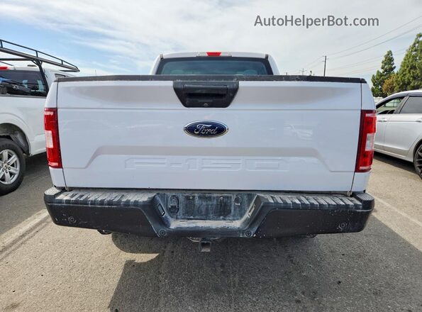 1FTEX1CB9KKD13334 2019 FORD F150 White უკანა ხედი
