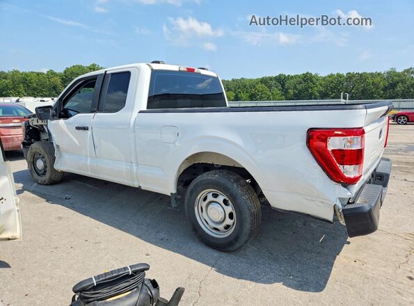 1FTEX1CB9NKE64484 2022 FORD F150 White Задня ліва чверть