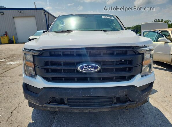 1FTEX1CB9NKE64484 2022 FORD F150 White Вид спереду